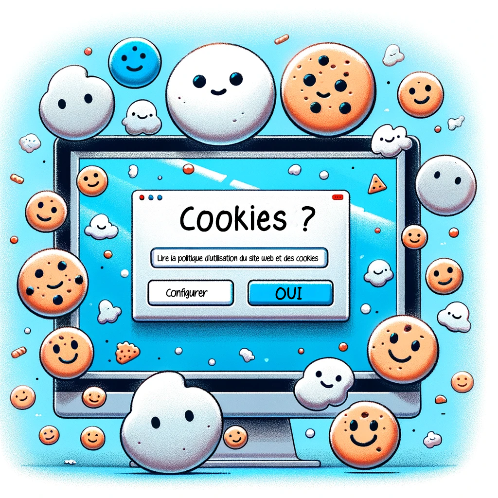 Accept (or not) cookies to get rid of pop-up windows